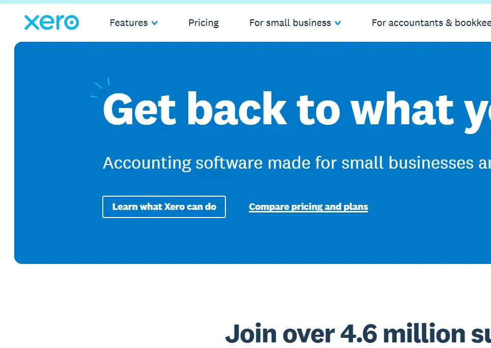 xero accounting software price